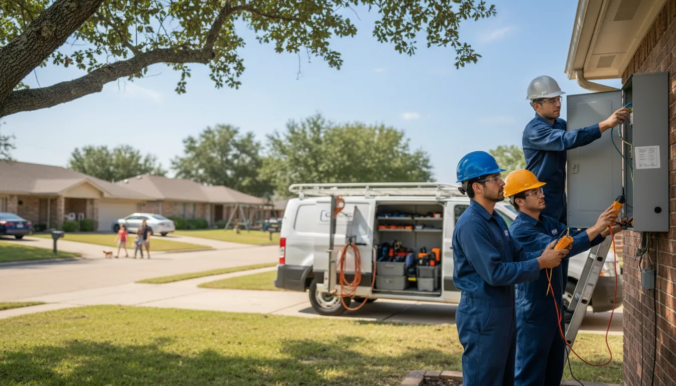Certified electrician providing emergency electrical services in Stanton, AL